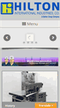 Mobile Screenshot of hiltonind.com